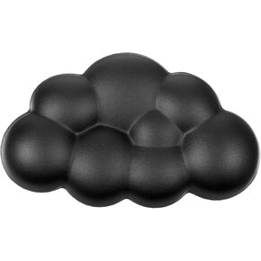 Cloud Wrist Rest Cushion for Mouse, Soft Ergonomic Pain Relief Mouse Wrist Support Pad with Anti-Skid Base for Office Home Laptop Computer Mouse(Black)