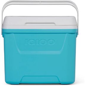 Igloos Cooler Hard-Sided Ice Chest, Insulated Portable Cooler, Heavy-Duty, Leak-Resistant Lid, Lightweight Ergonomic Handle