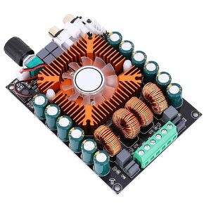 Oumefar 160W+160W Digital Audio Power Amplifier Board Two-Channel Stereo Intelligent Power Amplifier Board HiFi for Home Theater