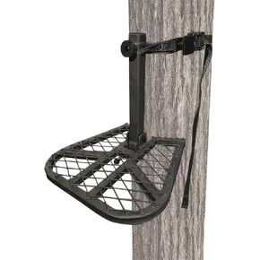 Guide Gear Saddle Hunting Platform; Portable Steel Climbing Tree Stand for Deer Hunt Season