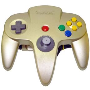 Nintendo 64 Controller - Gold (Limited Edition) (Renewed)