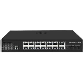 24-Port 1000mbps POE Switch, 400W 48V Gigabit Fiber Smart Poe SFP Rj45 Network(OFS-PE-GT2DT24) in Kuwait