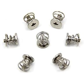 30pcs m2 m2.5 m3 springs procks phillips screw with Spring Graphics Card Bolts Dajikan (length: m3x8mm)