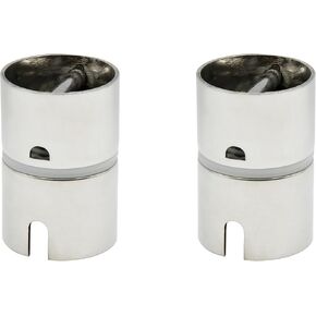 Vinland Marine 304 Stainless Steel Drop-in Boat Rod Holder Swivel Insert, Pack of 1, 2, 4, for deep sea Fishing rods, Offshore Fishing Rod, Pontoon Boat Rod Holder, Boat Rod Holders