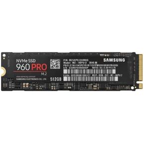SAMSUNG 960 PRO NVMe M.2 512GB SSD (MZ-V6P512BW) (Renewed)