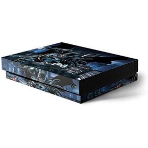 Skinit Decal Gaming Skin Compatible with Xbox One X Console - Officially Licensed Warner Bros Batman Jumps from Building Design