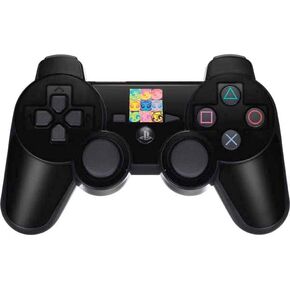 Skinit Decal Gaming Skin Compatible with PS3 Dual Shock Wireless Controller - Officially Licensed Warner Bros Powerpuff Girls Neon Design