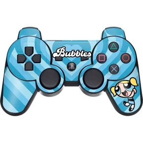 Skinit Decal Gaming Skin Compatible with PS3 Dual Shock Wireless Controller - Officially Licensed Warner Bros Bubbles Blue Hearts Design