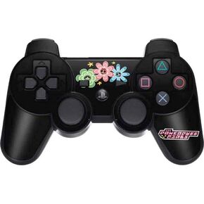 Skinit Decal Gaming Skin Compatible with PS3 Dual Shock Wireless Controller - Officially Licensed Warner Bros Powerpuff Girls Flowers Design