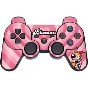Skinit Decal Gaming Skin Compatible with PS3 Dual Shock Wireless Controller - Officially Licensed Warner Bros Blossom Pink Hearts Design