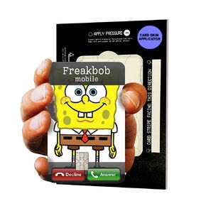 Freakbob pay card skin, with EZ applicator included