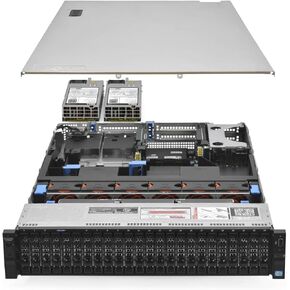 Dell PowerEdge R720xd Server 2X 2.50Ghz E5-2640 6C 32GB 2X Caddies Mid-Level (Renewed)