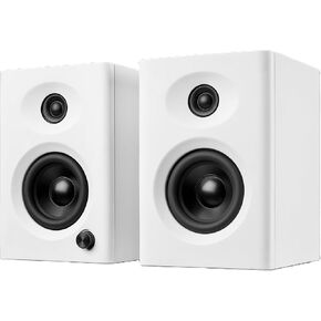 Computer Speakers for Desktop PC, Max 60W Powerful Sound, RCA to 3.5mm Cable, Compact Bookshelf Speakers for Home Office, Small Rooms