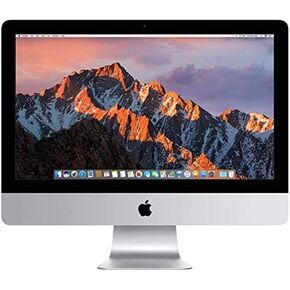 منتصف عام 2017 Apple IMAC مع 2.3 جيجا هرتز ثنائي النواة Core I5 ​​(21.5 بوصة ، ذاكرة وصول عشوائي 16 جيجابايت ، 256 جيجا بايت SSD) الفضة (متجددة)