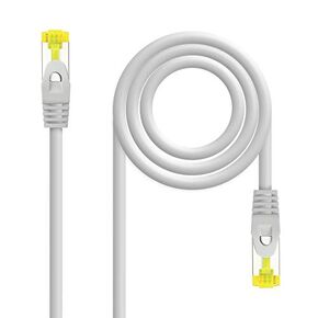 Cable Network Cable RJ45 LSZH CAT.6A SFTP AWG26, Grey, 30 cm