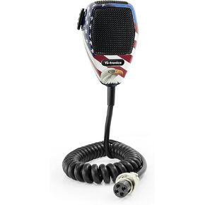 CB Microphone-4 Pin Noise Canceling CB Microphone, Amateur Radio and SSB Communications, USA HAM Edition (YTM-CB66 HAM)