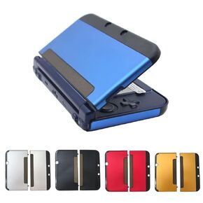 Premium Upgraded Protective Case Cover with Hard Shell Skin Compatible for Nintendo 3DS XL LL, Anti-Scratch and Anti-Slip - Blue