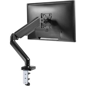 Spring LCD Monitor Arm with USB and Multimedia Ports for: ASUS VG248QG 24" Gaming Monitor 165Hz 1080p 0.5ms Eye Care with DP HDMI DVI