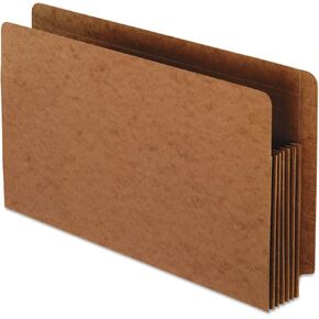 Pendaflex Heavy Duty End Tab Expanding File Pocket, 5.25-Inch Expansion, Legal, 10/Box, Red