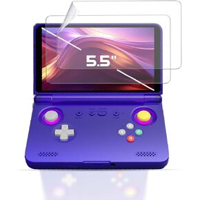 2 pack Screen Protector for Retroid Pocket Flip 2 Handheld Game Console, Clear, Flex Film, Case Friendly,for Retroid Pocket Flip 2,HD Clarity