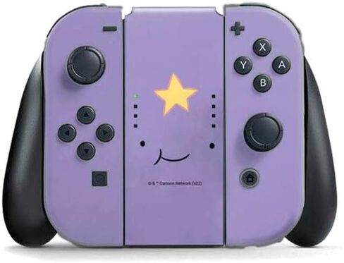 Skinit Decal Gaming Skin Compatible with Nintendo Switch (2017-2021) Joy-Con Controller - Officially Licensed Adult Swim Adventure Time BMO Design in Saudi Arabia