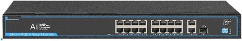 POE Switch 18 16 20 10 12 Port gigabit Switch Fast Network ethernet Switch with Vlan(16F20GB) in Saudi Arabia