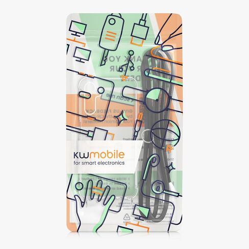 علبة Kwmobile Crossbody متوافقة مع Samsung Galaxy A16 5G Case - Clear TPU Phone Cover W/Lanyard Cord Strap - شفاف in Saudi Arabia