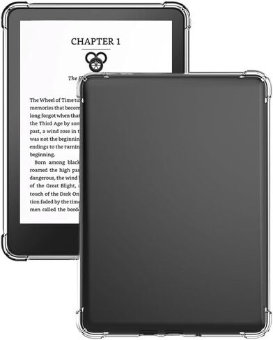 حالة واضحة لـ Kindle Paperwhite 5th/6th Generation E-Reader (2012-2017 ، النموذج EY21 و DP75SDI)-غلاف شفاف ناعم للغاية وشفاف خفيف ، فاتح واضح ، واضح ، in Saudi Arabia