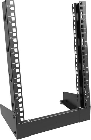 10" Small Desktop Network Rack, 4U Mini Open Frame Server Rack | for 10 inches Width Network, Servers, Audio, and Video Equipment (4U) in Saudi Arabia