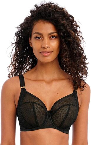 Freya Womens Starlight Underwire Balcony Side Support Full Coverage Bra, Cornflower, 36J US in Saudi Arabia