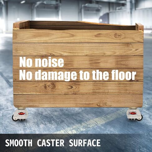 مجموعة عجلات تسوية Happybuy مكونة من 4 قطع، 1.65 بوصة - عجلات تسوية ذاتية شديدة التحمل، 330 رطلًا لكل مجموعة - لوحة عجلات الآلة، دوارة 360 درجة - لمعدات الصناعة، ومنضدة العمل، والأرفف in Kuwait