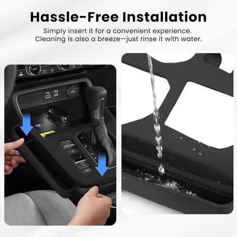 Autorder Center Console Bottom Organizer for 2023 2024 HR-V HRV Interior Accessories Lower Center Console Storage Insert Tray in Saudi Arabia