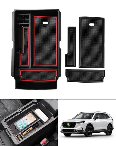 Autorder Center Console Bottom Organizer for 2023 2024 HR-V HRV Interior Accessories Lower Center Console Storage Insert Tray in Saudi Arabia