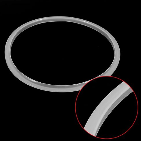 Pressure Cooker Sealing rings, 6 Sizes Optional, Replacement Clear Silicone Gasket Sealing rings for Home Pressure Cooker Kitchen Tool, Pressure Cooker Accessories (24cm/9.4in) in Saudi Arabia