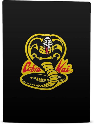 Head Case Designs Officially Licensed Cobra Kai Classic Logo Iconic Vinyl Faceplate Sticker Gaming Skin Decal Cover Compatible With Sony PlayStation 5 PS5 Digital Edition Console in Saudi Arabia