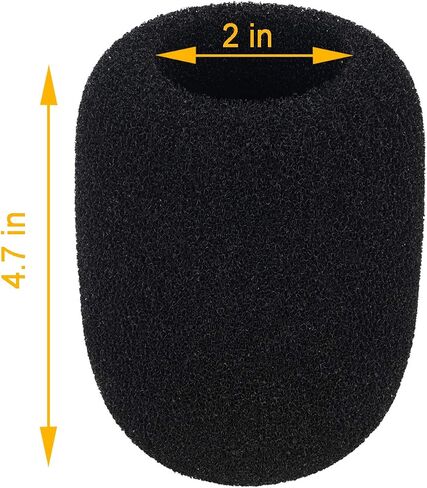 واقي الرياح من SUNMON PodMic Pop Filter - غطاء إسفنجي مثالي للميكروفون متوافق مع ميكروفون Rode PodMic للحصول على صوت نظيف بدون أصوات رياح in Saudi Arabia