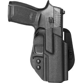 OWB KYDEX HOLSTER لـ SIG SAUER P320 ، P320 M18 ، P320 M17 -Optics Ready ، Adj.Cant & Posi -stible attible خارج حزام الخصر المحمل -