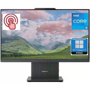 LENOVO IdeaCentre AIO I Business All-in-One Desktop,24" FHD, Low Blue Light, IPS Touchscreen, Intel Core i5-13420H, 16GB DDR5 RAM,512G SSD,Webcam, Wi-Fi 6, Keyboard & Mouse, Window 11 Home,Grey