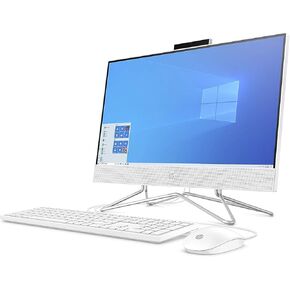 HP 24" FHD All-in-One Desktop, AMD Athlon Silver 3050U Dual-Core, 12GB RAM 512GB SSD, AMD Radeon Graphics, WiFi, Bluetooth, Webcam, DVD-RW, Windows 10 Pro