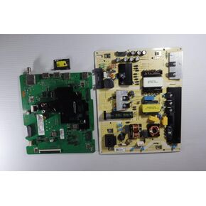 Television Repair Kit for Samsung UN65TU7000BXZA with TV Main Board + Power Supply + TCon + Cables