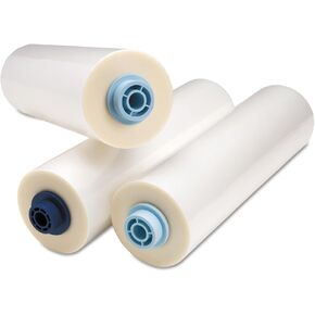 GBC Ultima EZload Roll Film, 1.7 mil, 1 inch Core, 12 inch x 300 ft, Clear Finish