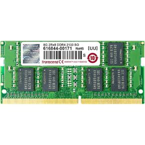 Transcend 8 GB DDR4 2133Mhz SO-DIMM 2Rx8 512Mx8 CL15 1.2 V