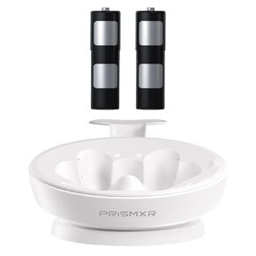 PRISMXR Charging Dock and Replacement Rechargeable AA Batteries 1800mAh Compatible with Meta Quest 3