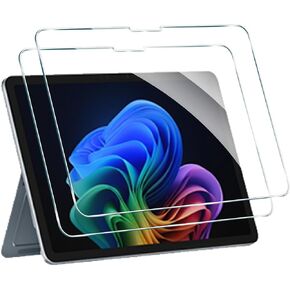 Screen Protector Designed for Surface Pro 12‘’,Tempered Glass Film,HD Clear,Anti-Scratch,Bubble Free,12 inch [2 Pack]