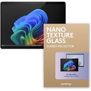 Screen Protector made for Microsoft Surface Pro 11/10/9 - Nano Texture Glass, Paper like Feel, Anti Glare, HB Pencil Friction for Writing, Sketching & Everyday Use (Surface Pro 11/10/9)
