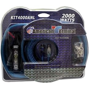 KIT4000ANL 2000W P.M.P.O Complete Amplifier Hookup Kit