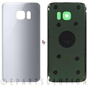 ePartSolution_Housing Battery Door Back Cover Glass Only for Samsung Galaxy S7 Edge G935A G935V G935P G935T G935F Replacement Part (Silver)