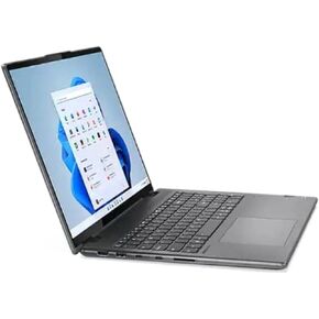 Lenovo 2022 Yoga 7i 2-in-1 16" 2.5K Touch Premium Laptop | Intel Core i5-1240P | Backlit Keyboard | Fingerprint | Windows 11 | Gray| 8GB RAM | 256GB SSD