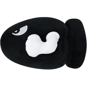 6" Bullet Bill Plush,Bob Omb Stuffed Plush,5" Chain Chomp Plush Toy,8" King Bob omb Plush Doll Birthday Halloween
