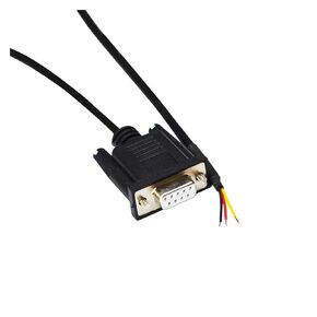 D-SUB 9-PIN 9-Hole DB9 Male and Female Single-Head RS232 COM Port Serial Extension Cable RS232 Programming Communication Cable(5M,DB9 Female)